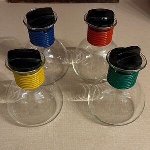 Vintage MCM Single Serve Coffee Carafe by “Cory” Set of Four